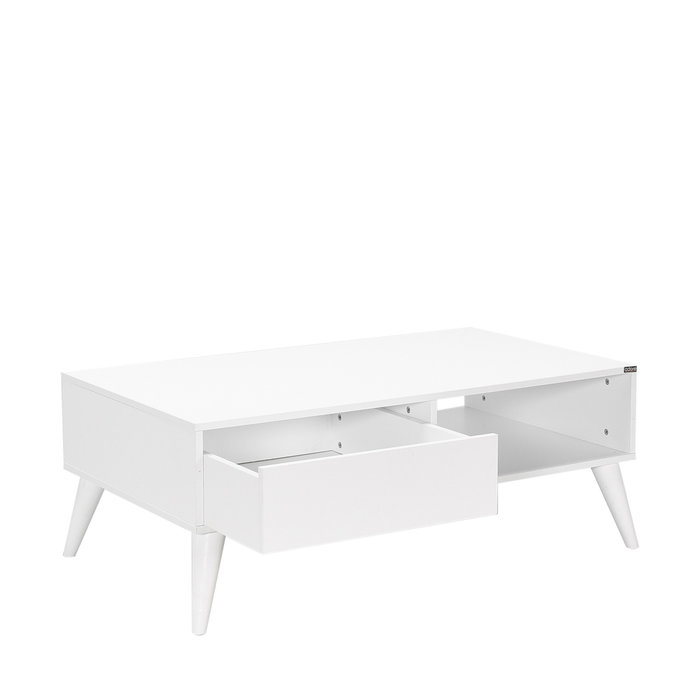 Hanah Home Mesa de Centro Blanco Diamante Hanah Home Mesa de Centro Blanco Diamante